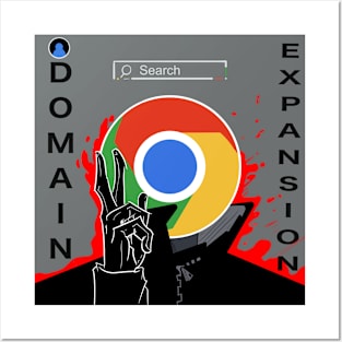 Chrome Domain Expansion v1 Posters and Art